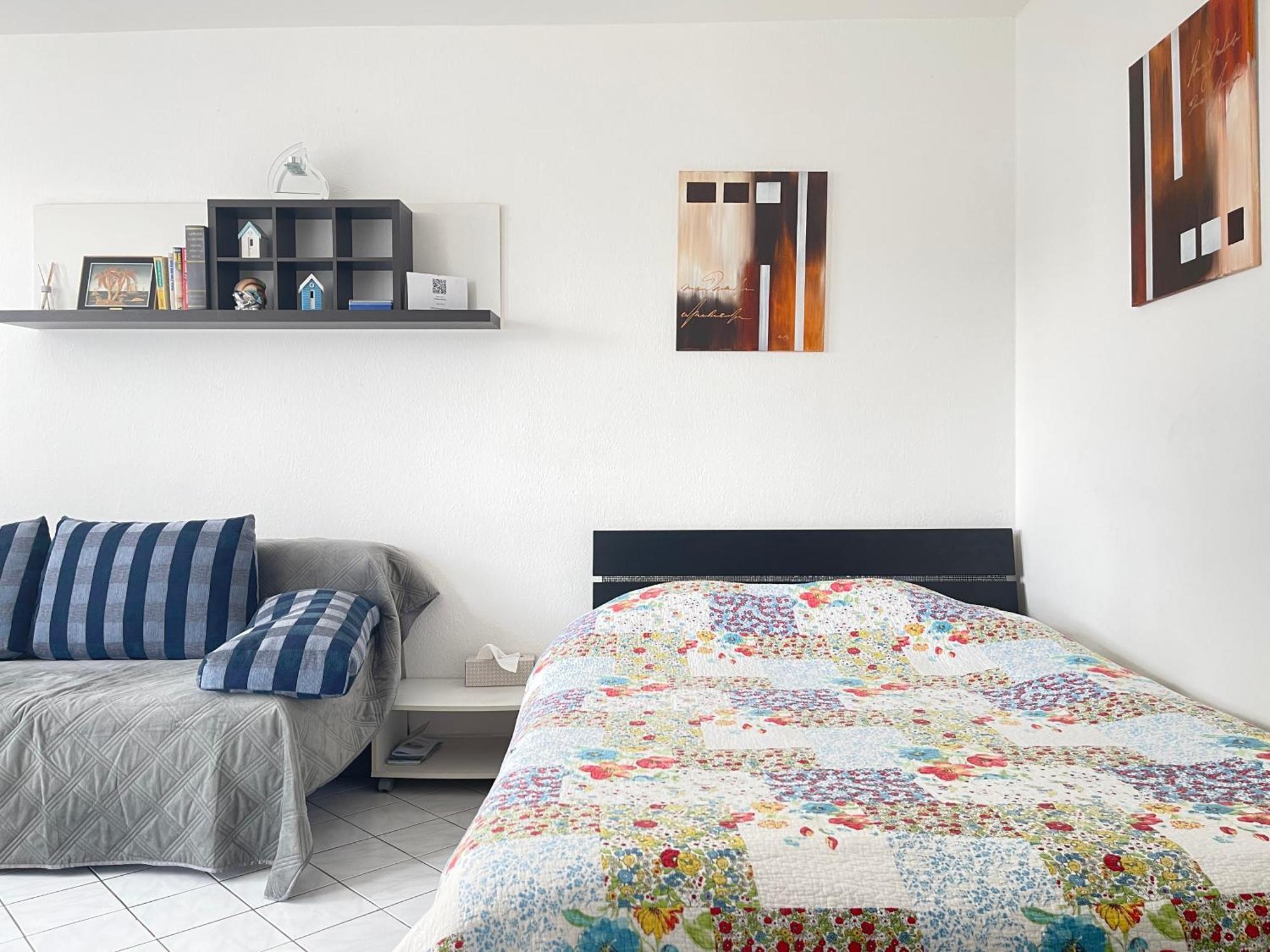 Cool Studio Saint Louis Vicino Stazione/Aereoporto Apartment Luaran gambar
